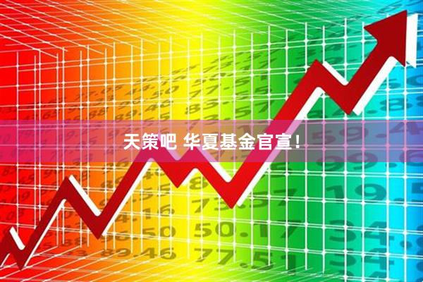 天策吧 华夏基金官宣！