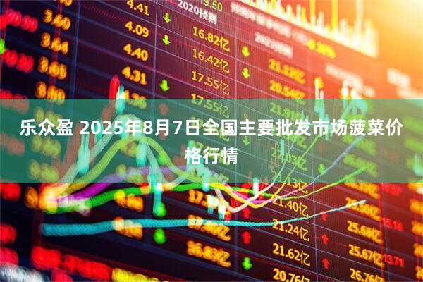 乐众盈 2025年8月7日全国主要批发市场菠菜价格行情